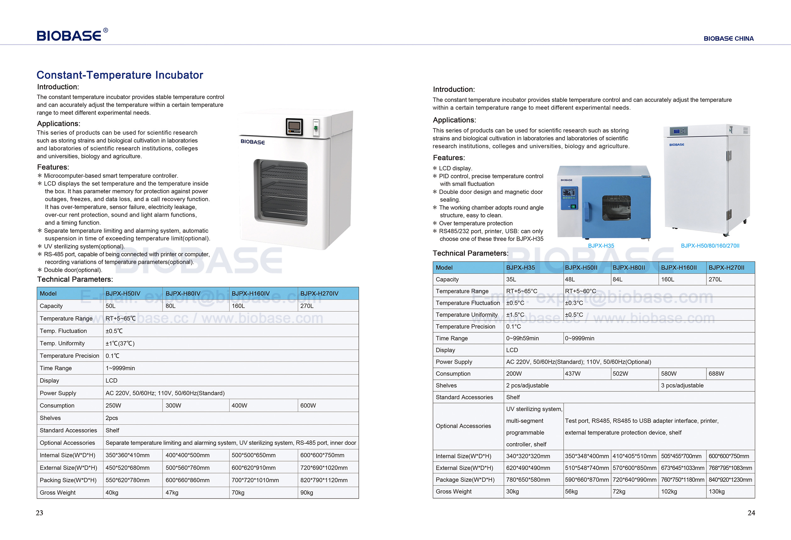 23-24 Incubadora de temperatura constante