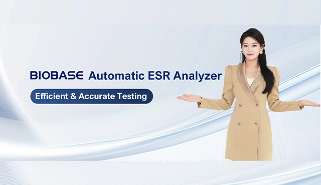 Analisador ESR Automático BIOBASE: Testes Eficientes e Precisos