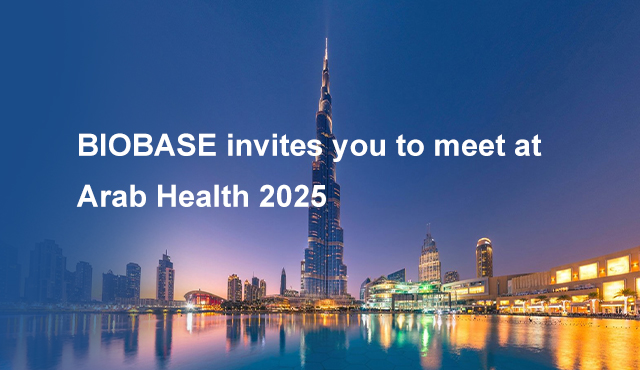 BIOBASE convida você para se encontrar na Arab Health 2025