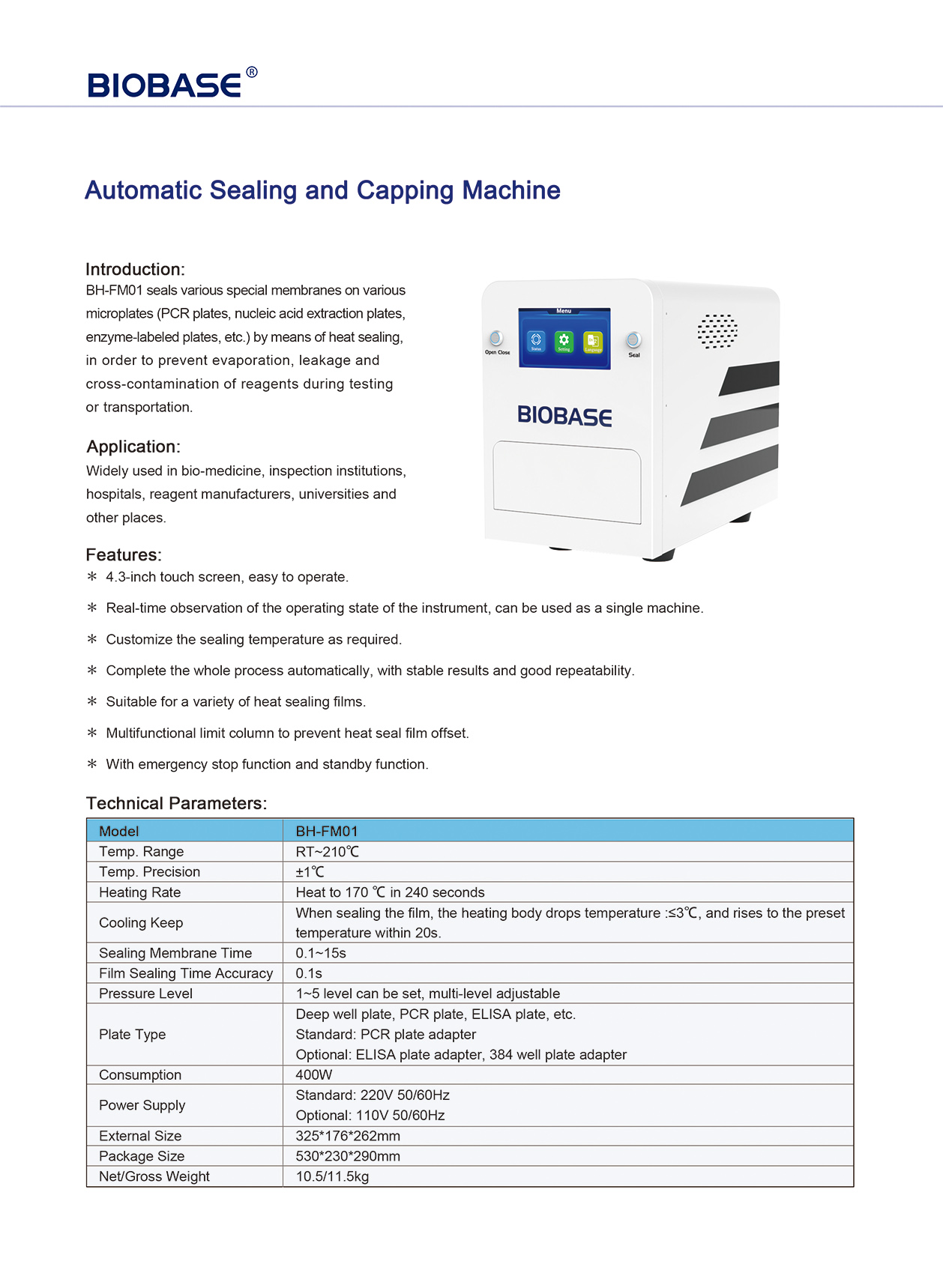 Máquina automática de selagem e tampagem