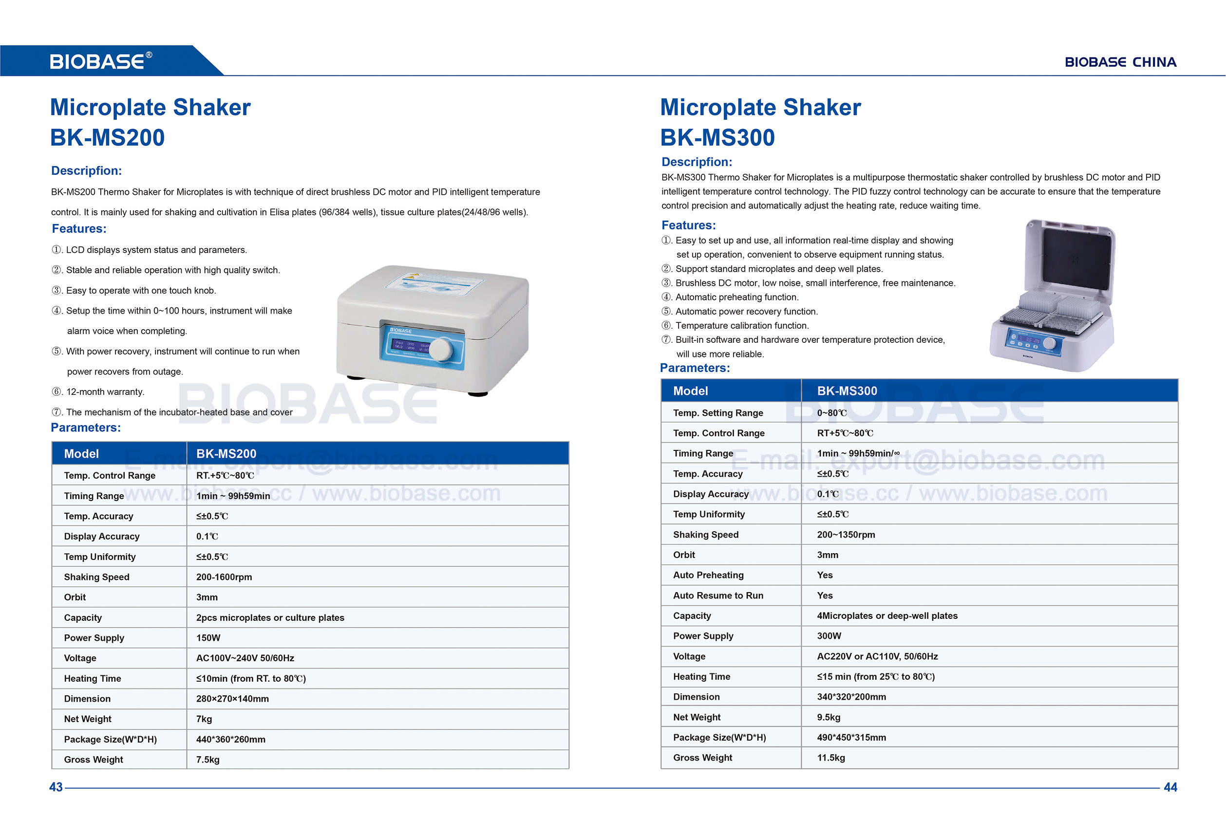 43-44 Agitador Mircoplate