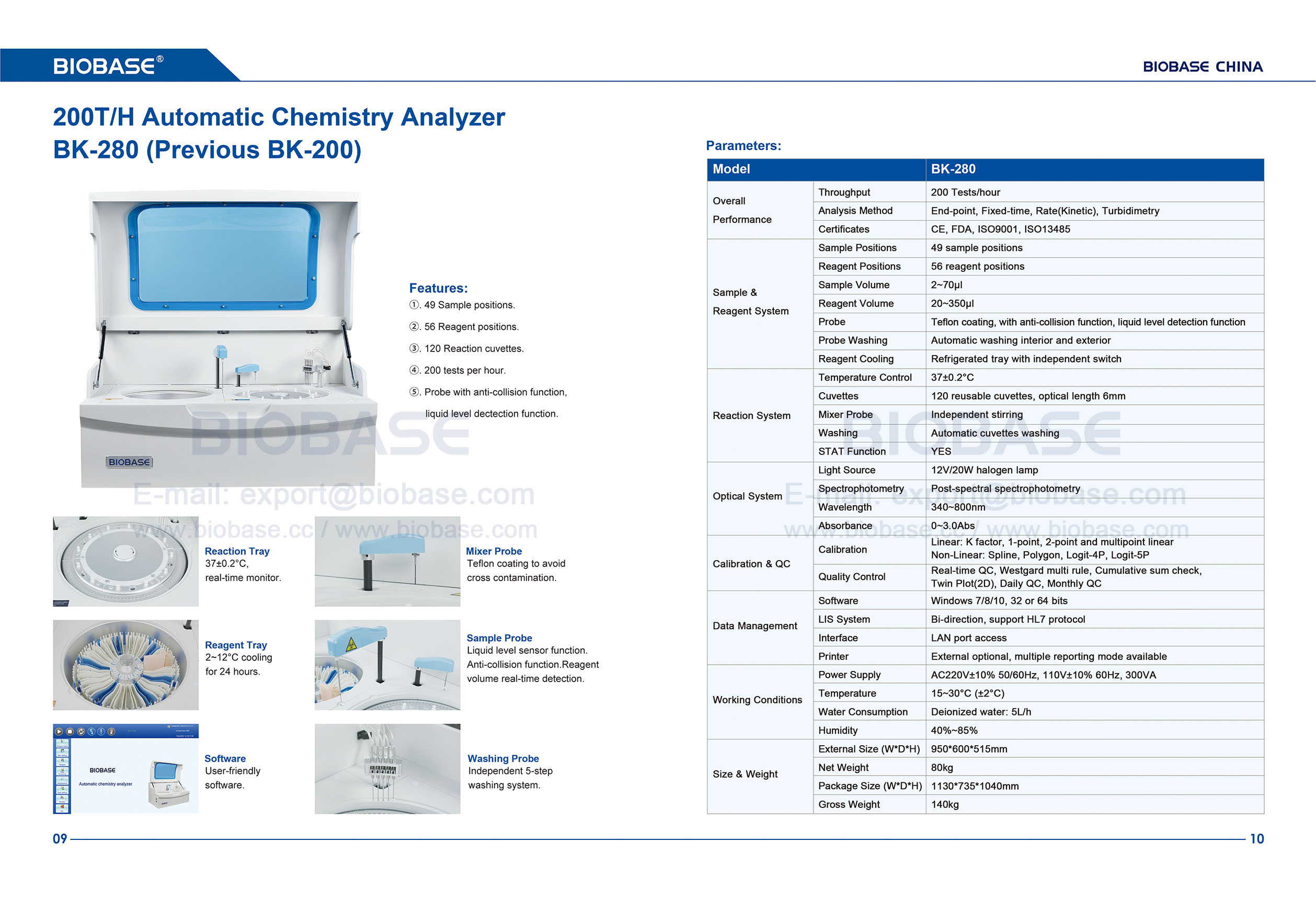 09-10 Analisador Qu&iacute;mico Autom&aacute;tico BK280