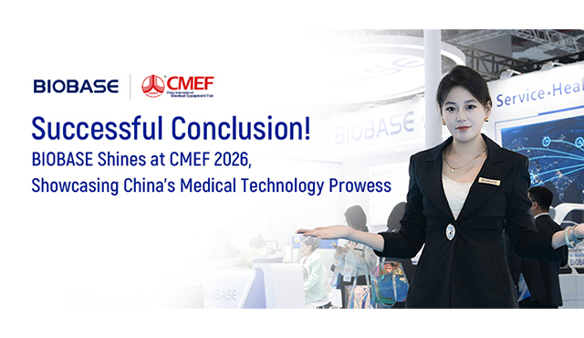 Conclusão bem sucedida! BIOBASE brilha na CMEF 2026, apresentando as proezas da tecnologia médica da China