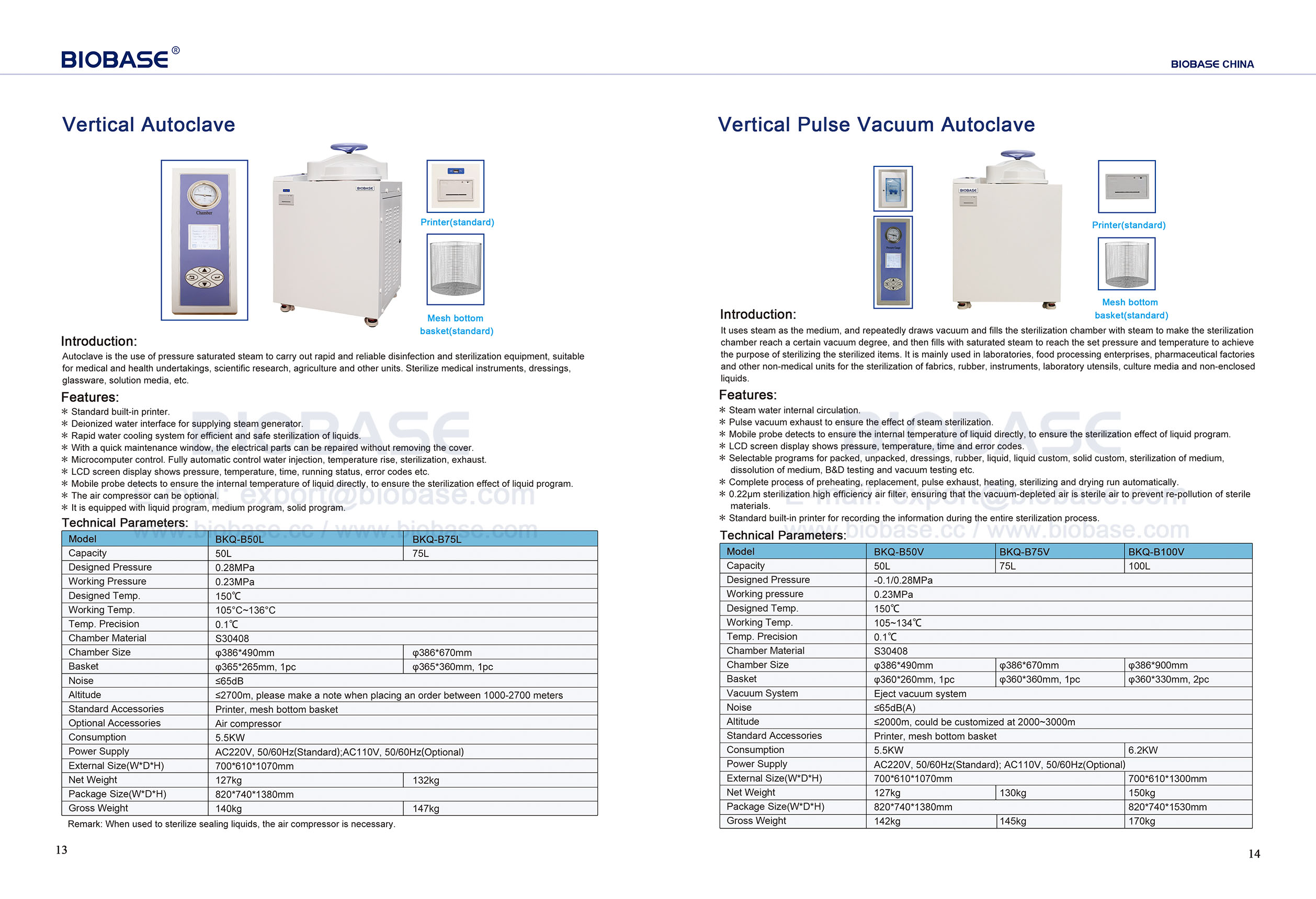 13-14 Autoclave vertical e autoclave de v&aacute;cuo de pulso vertical